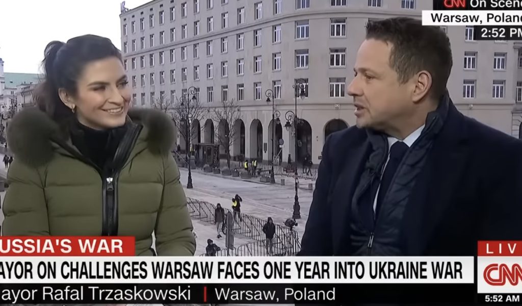 Rafał Trzaskowski w CNN