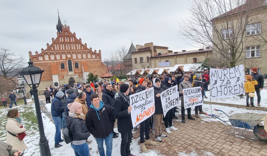 protest Bochnia