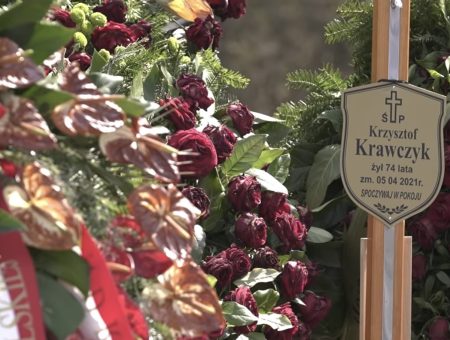 grób Krzysztofa Krawczyka 