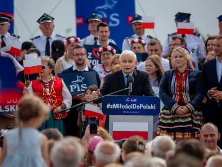 Kaczyński grzyby, zielona granica 