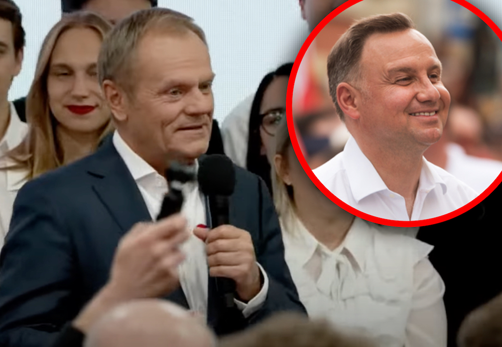 Duda zobaczył TEN wpis Tuska i puściły mu nerwy. Aż postraszył premiera… swoją książką. „O pana wyczynach…”