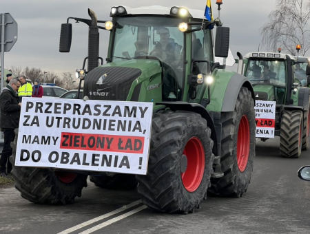 protest rolników 