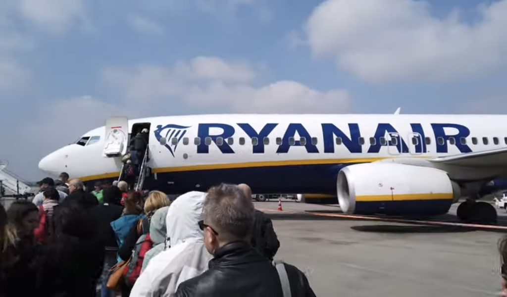 na lotnisku ryanair