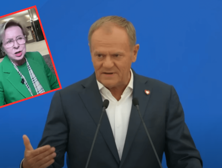 jadwiga wiśniewska donald tusk 