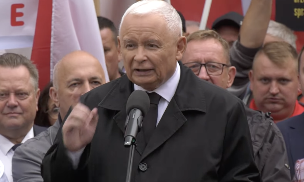 Kaczyński protest