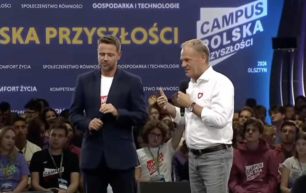 Premier Tusk walnął pięścią w stół, chodzi o kampanię Trzaskowskiego. „Wkurzył się”