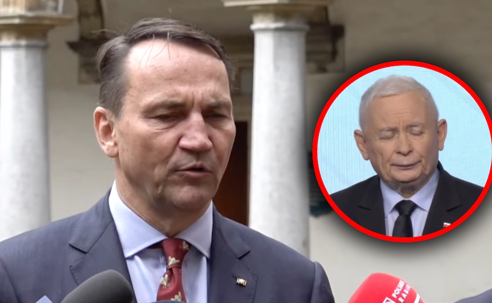 Nagle Sikorski zwrócił się wprost do Kaczyńskiego. Poszło o kuriozalne słowa prezesa. „Jak pan chce wyjść…”