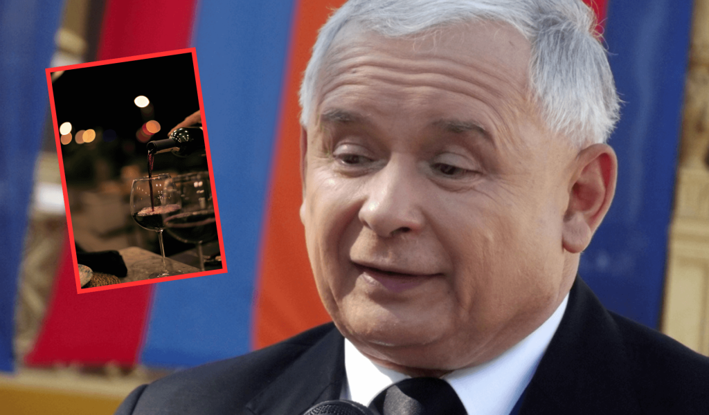 jarosław kaczyński wino