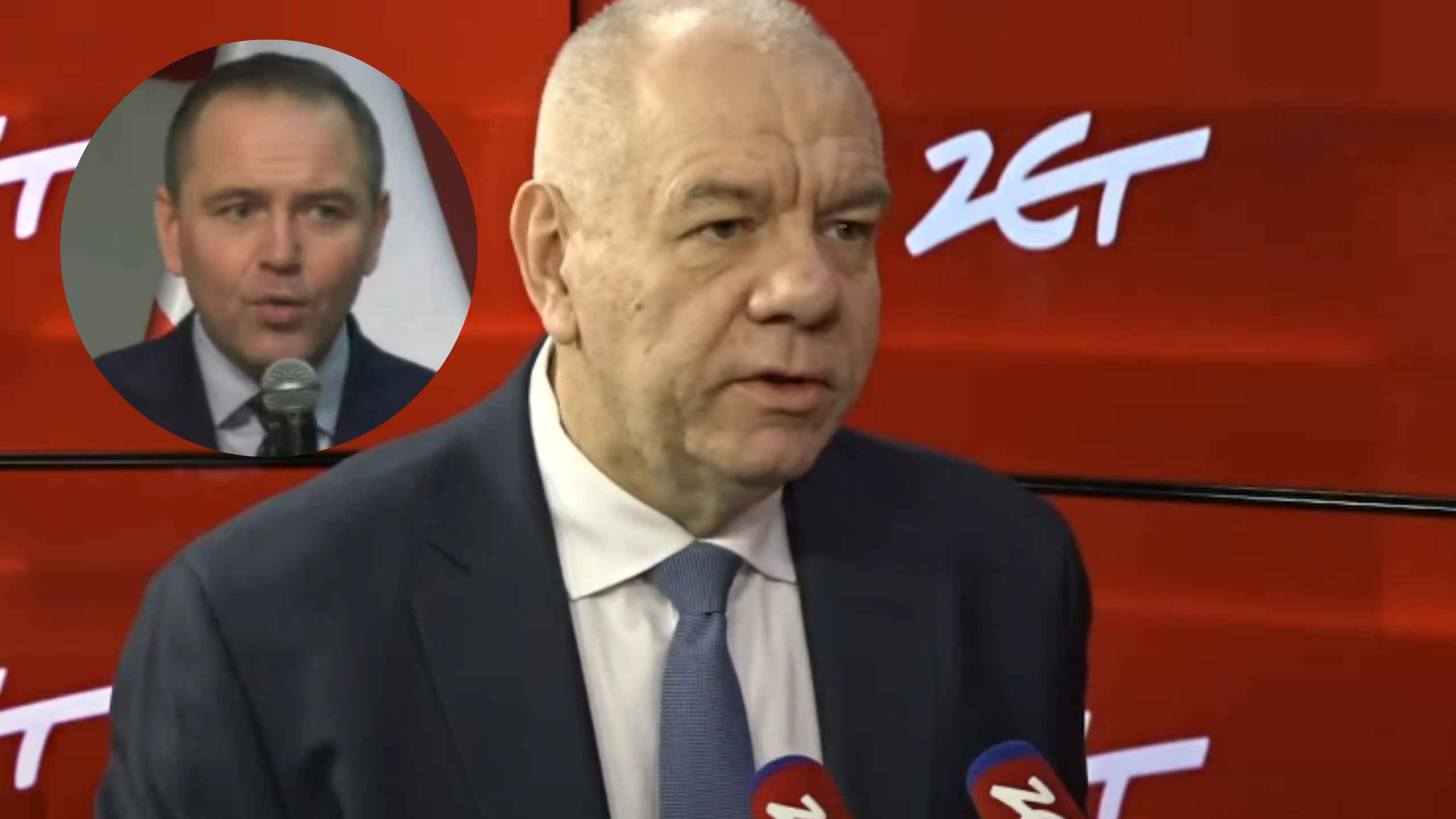 Sasin walnął pięścią w stół, ma dość plotek wokół Nawrockiego. „Nie zamierzamy”