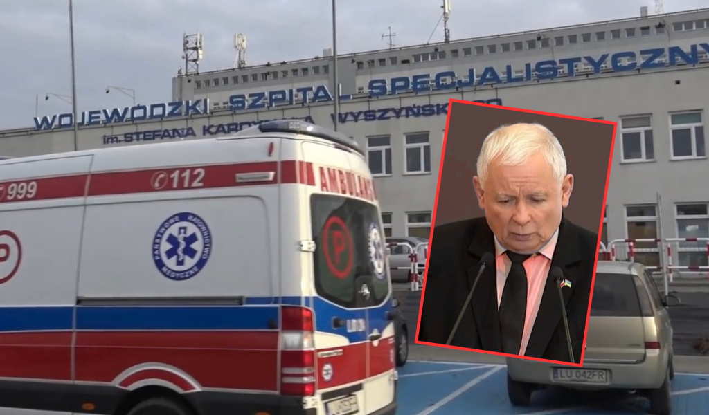 Kaczyński w szpitalu