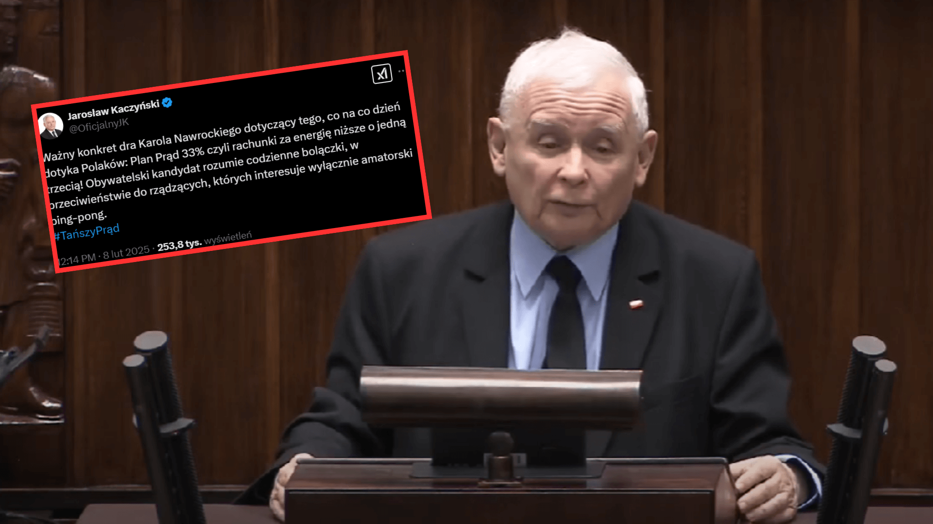 Kaczyński odpalił internet i zobaczył nagranie Tuska. Od razu wysmażył TAKI wpis. „Amatorski ping-pong”
