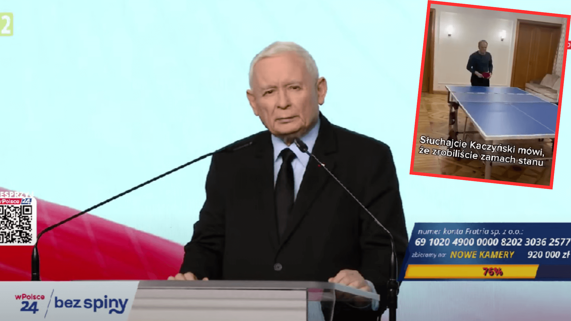 Bareja wiecznie żywy! PiS grzmi o "zamachu stanu", Tusk bezlitośnie kpi. TO nagranie rozwścieczy prezesa