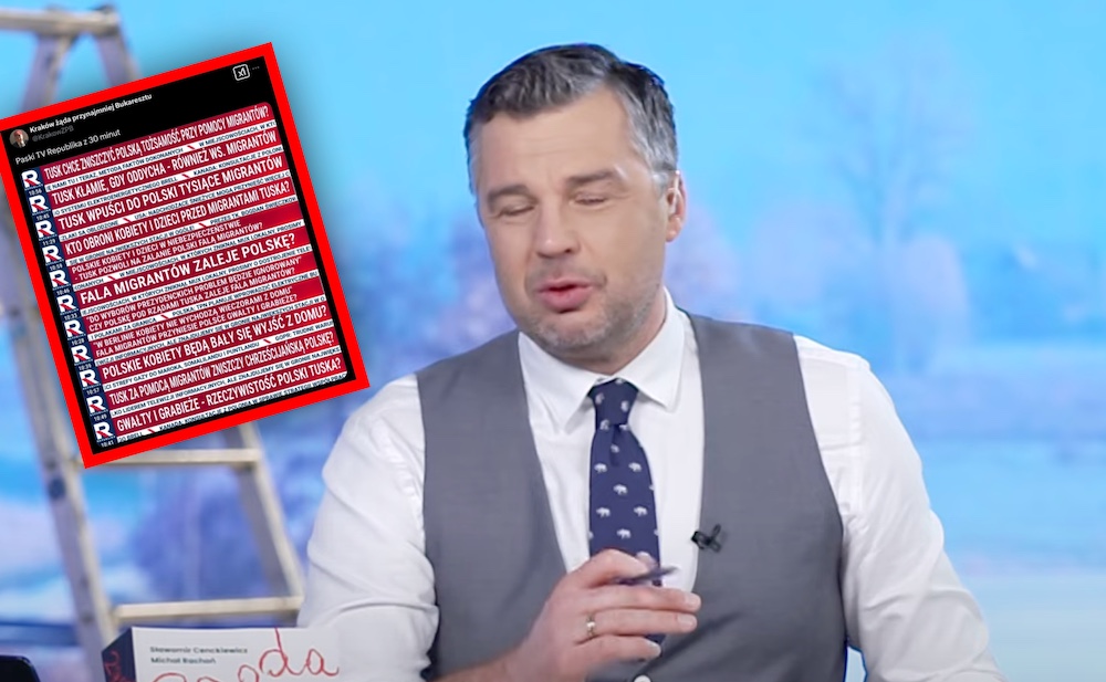 Zobaczył TE paski TV Repbulika i jest w szoku. Brutalna ocena! “Absolutnie paskudne”