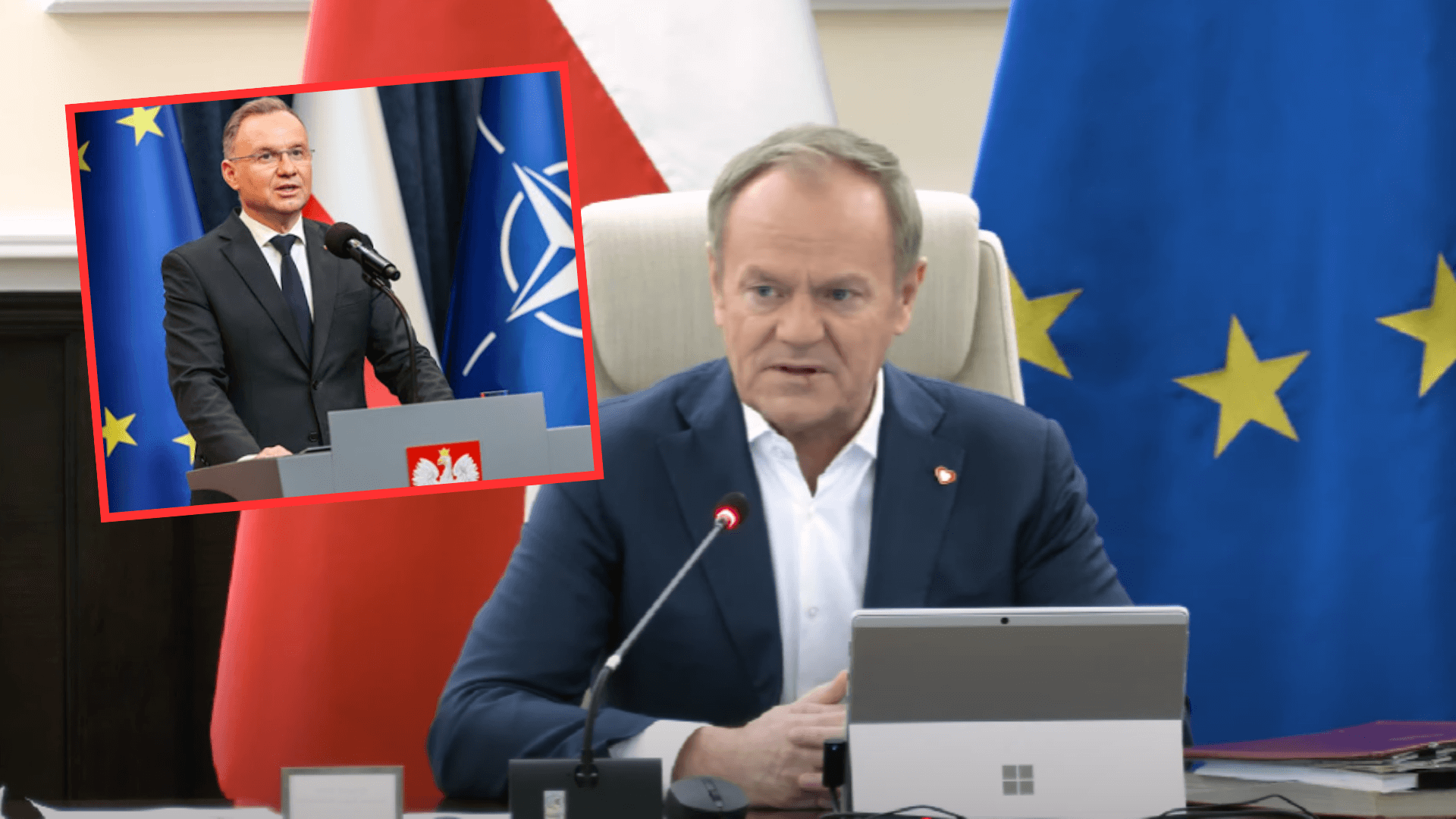 Donald Tusk zaskoczył, TAKICH słów Andrzej Duda się nie spodziwał. "W tej sprawie mam zaufanie"