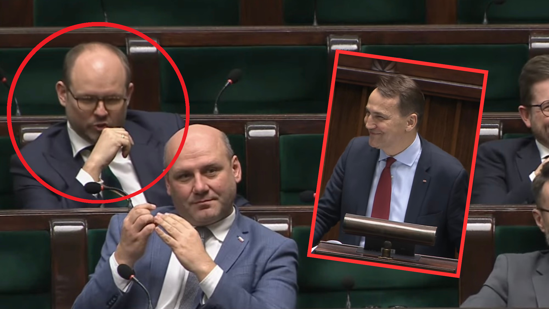 Poseł PiS zaczepił z mównicy ministra Sikorskiego. Riposta zmiotła go z planszy! "Pan jeszcze w pieluchy robił"