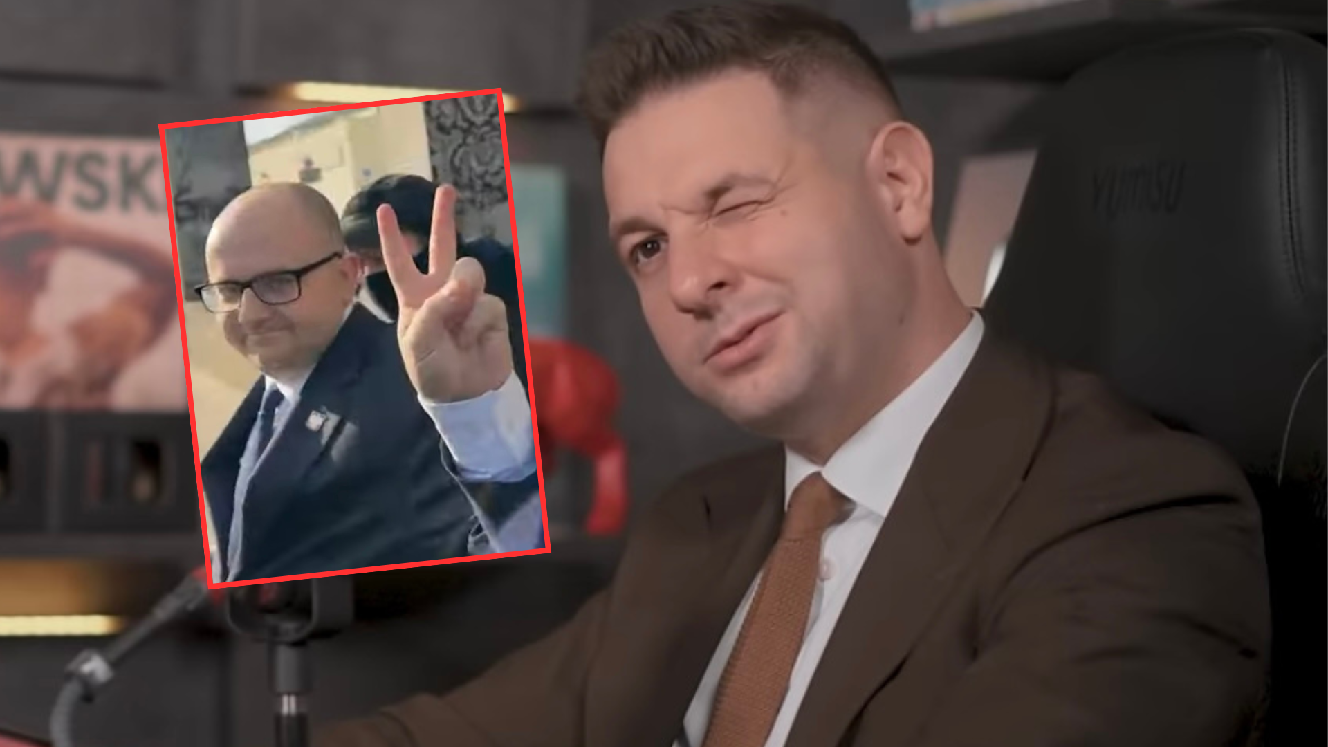 Jaki dowiedział się, że przeszukują mieszkanie Mateckiego. I ruszył do ataku! „Cyrk i zastraszanie rodziny”