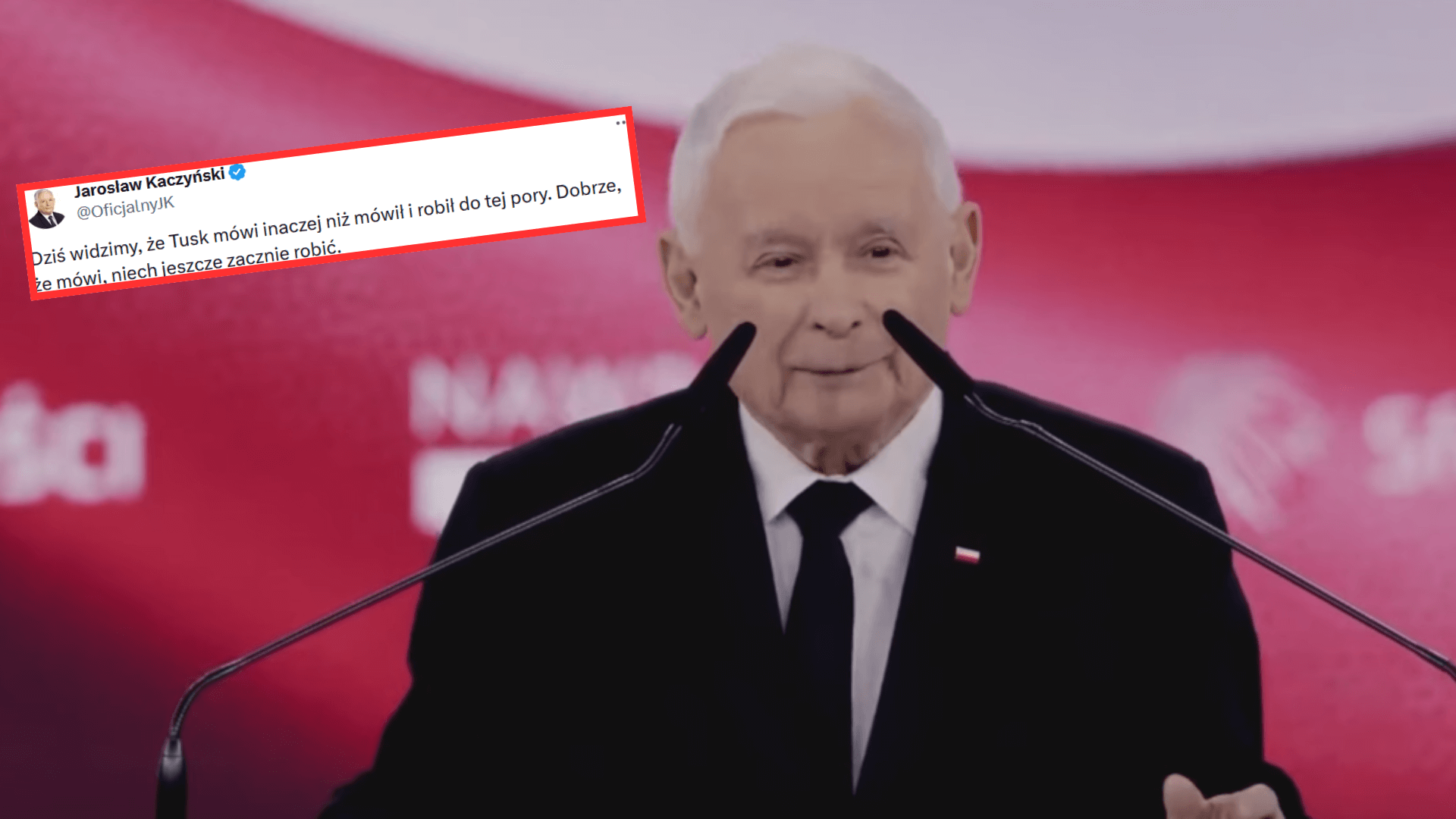 Kaczyński przypomniał sobie o Internecie i ciska gromy w sieci! „Tusk mówi inaczej niż mówił”