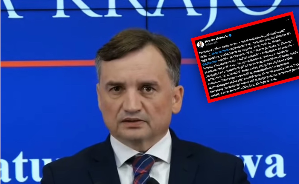 Był wieczór, gdy wściekły Ziobro wysmażył TEN wpis ws. śmierci Barbary Skrzypek. Co za reakcja internautów! „Hipokryzja”