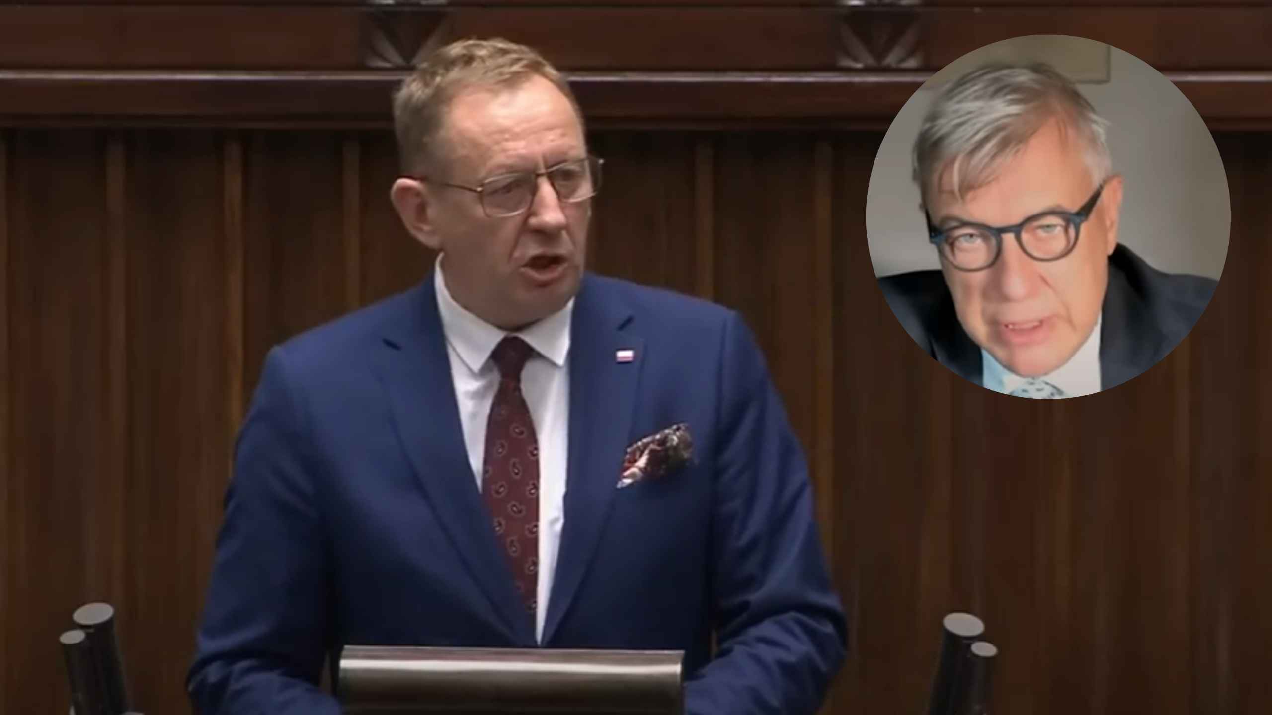Przyłapany na kłamstwie! Twierdził, że nie obrażał Giertycha, ale wszystko się nagrało. "Pierwszy, który przeprosił"