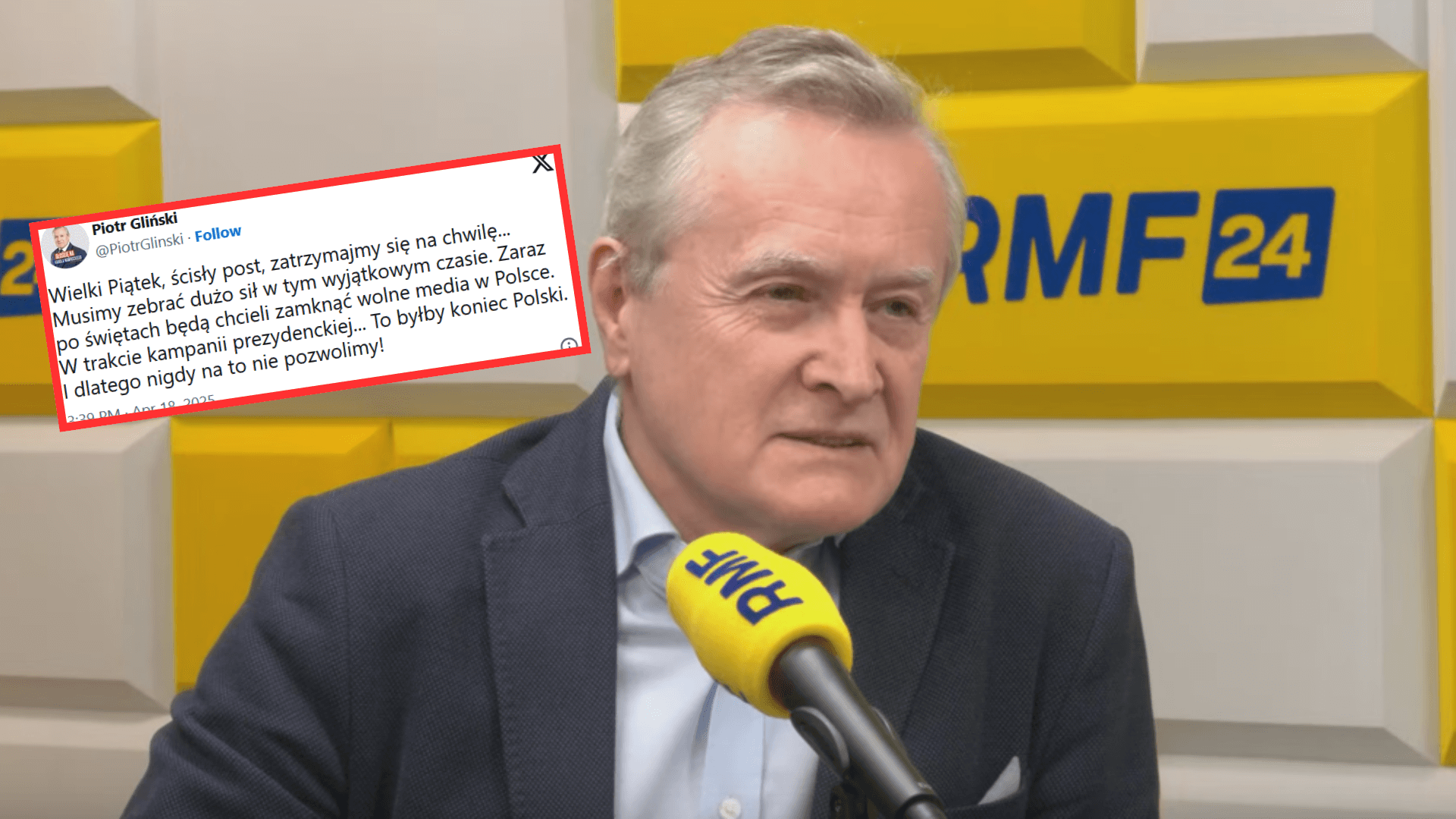 Przerażony Gliński łapie za klawiaturę i bije na alarm! Mroczna wizja, OTO co stanie się po świętach. „Nie pozwolimy”