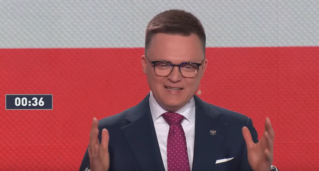Nerwowo podczas debaty! Hołownia nie mógł uwierzyć w to, co wygadywał TEN kandydat. „Rosjanie panu płacą?”