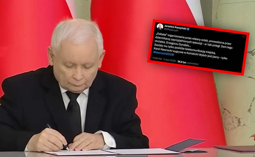 Prezes nie spał! Była 23:28, gdy Kaczyński wysmażył TEN wpis o Trzaskowskim. „Sam tego chciałeś...”