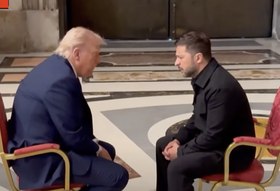 Wszystko ujawnił! Wiadomo, o czym rozmawiali w Watykanie Trump i Zełenski. „Zobaczymy, co się stanie”