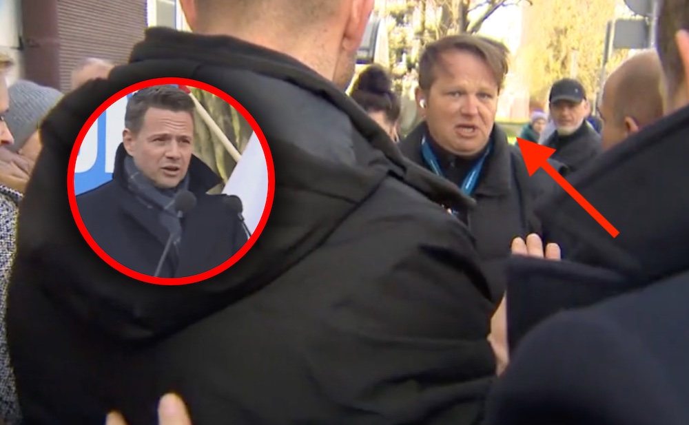 Awantura po spotkaniu z Trzaskowskim! W roli głównej rozemocjonowany pracownik Republiki. „Jest pan agresywny”