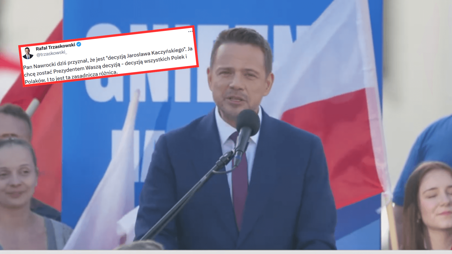 Była 22:03, gdy Rafał Trzaskowski opublikował TEN wpis. Mocny cios w rywala! „Pan Nawrocki przyznał…”