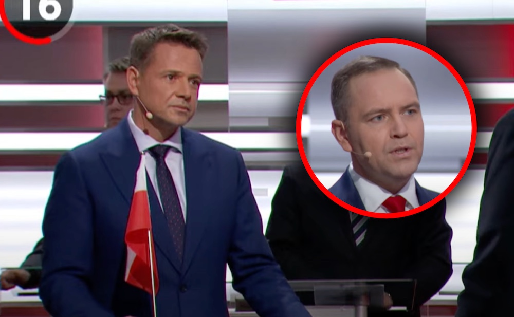 Trzaskowski zaskoczył na początku debaty! TEN ruch ośmieszył Nawrockiego i jego sztab. „Gdy zgasły światła...”