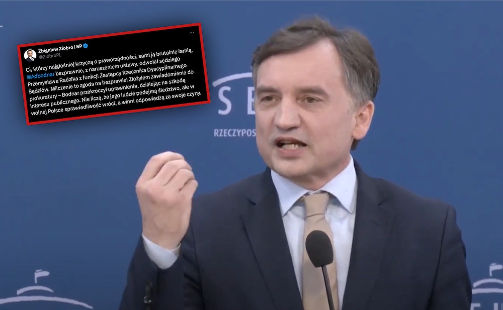 Była 14:02, gdy wściekły Ziobro opublikował TEN wpis. Błyskawiczna odpowiedź internautów. „Ty i PiS jesteście...”