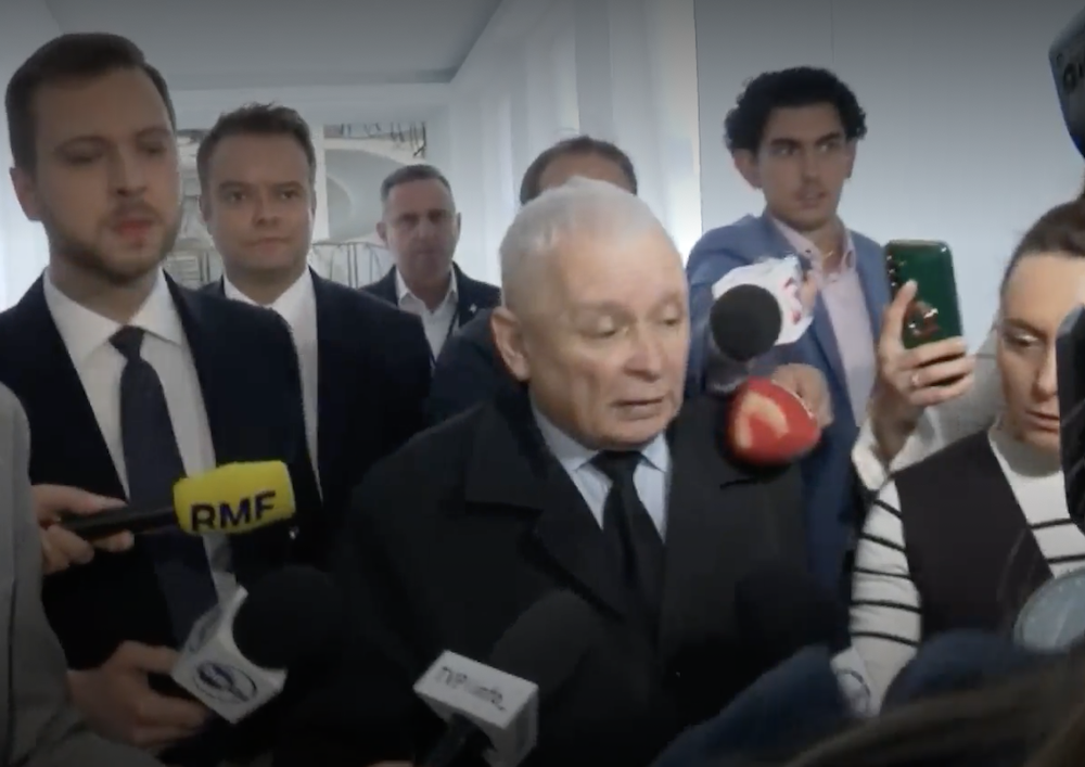 Przerwał milczenie! Kaczyński skomentował aferę Nawrockiego, ależ wściekł się na dziennikarzy. „Wymyślacie sobie”
