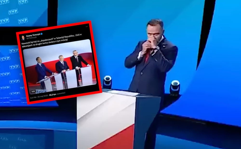 On to robił już wcześniej! Wiceminister pokazał nagranie, które pogrąża kandydata PiS. „Nawrocki jest na…”