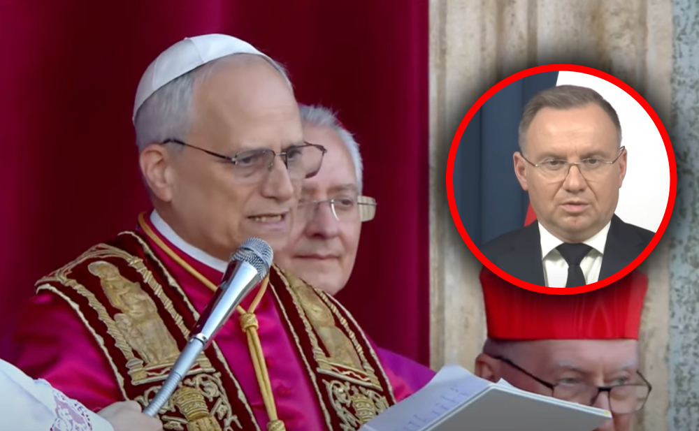 Duda zobaczył biały dym i od razu złapał za klawiaturę. TAK przywitał nowego papieża! „W Polsce przeżywamy...”