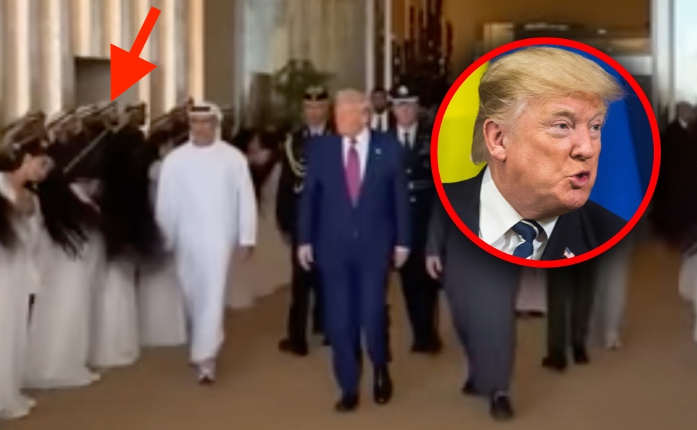 Nawet Trump był zaskoczony! TAK powitały go kobiety w kraju szejków. „Po królewsku” [WIDEO]