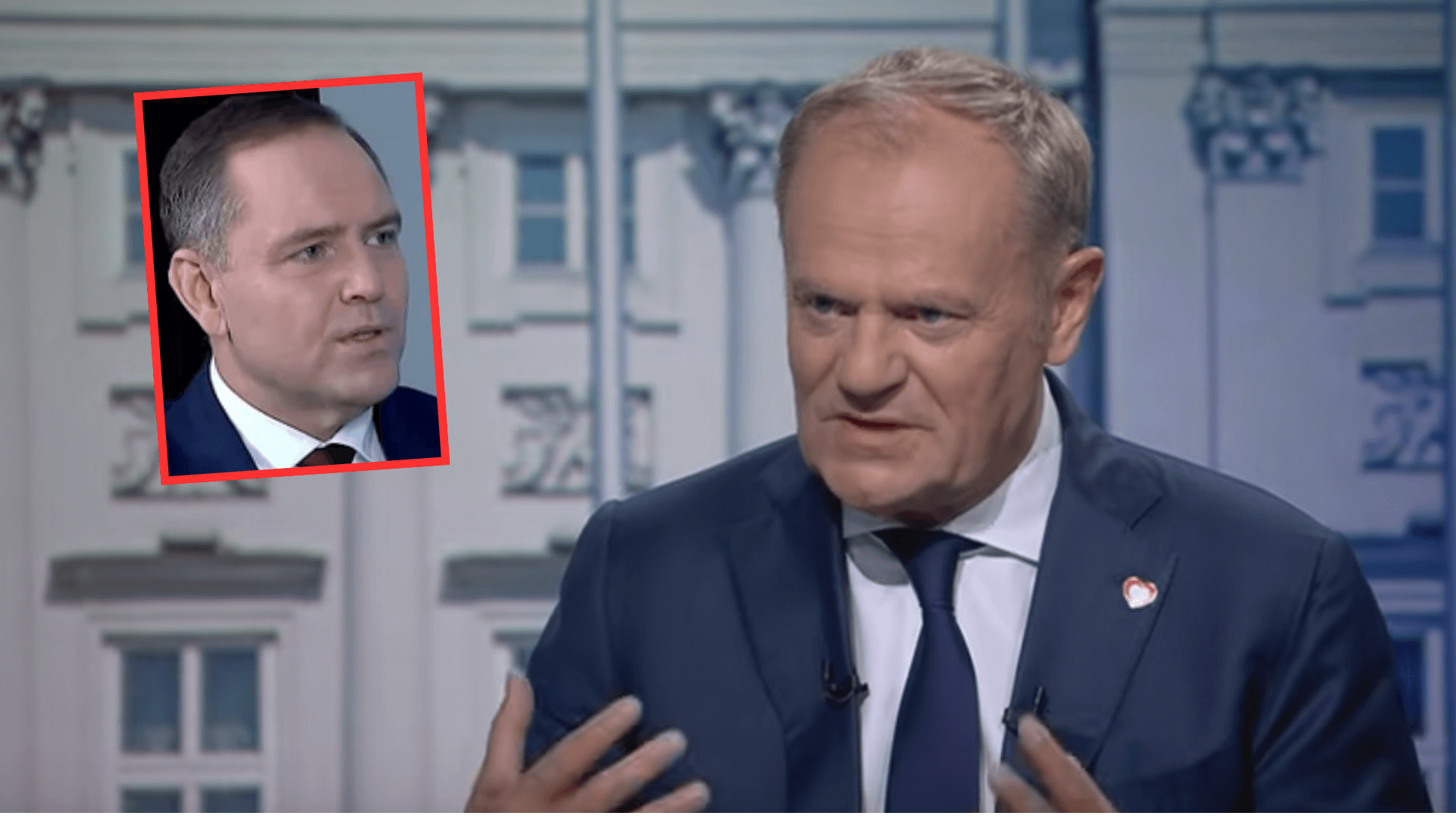 Tak poruszonego Tuska dawno nie widzieliście. Nagle zwrócił się do Kraśki. „Zapytajcie Nawrockiego o ustawkę z kibicami”