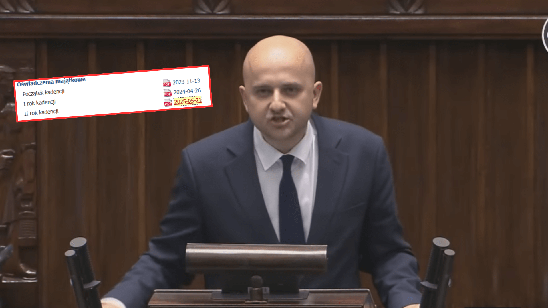 Surowa kara dla Mateckiego, wszystko przez…spóźnienie. TAK się tłumaczy! „Siedziałem w areszcie”