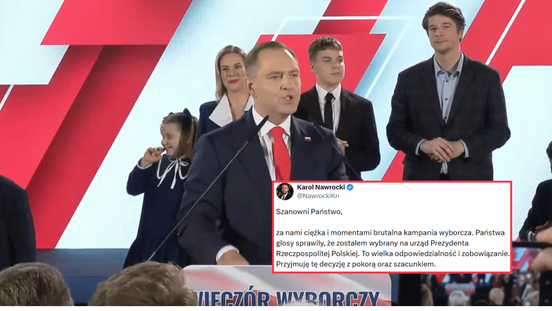 Była 19.01, gdy Nawrocki przerwał milczenie. Od razu pożalił się na hejt! „Wylewał się na moją rodzinę”