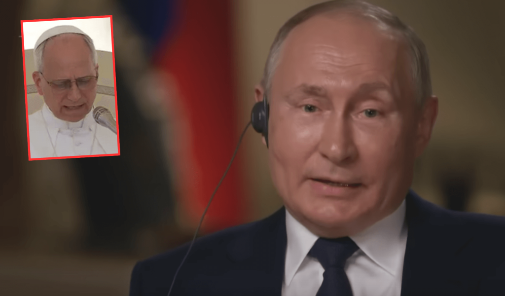 putin leon papież