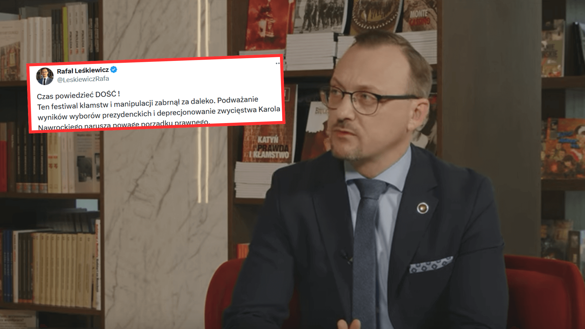 Będzie rzecznikiem Nawrockiego, teraz walnął pięścią w stół. Chodzi o liczenie głosów. „Festiwal kłamstw i manipulacji”