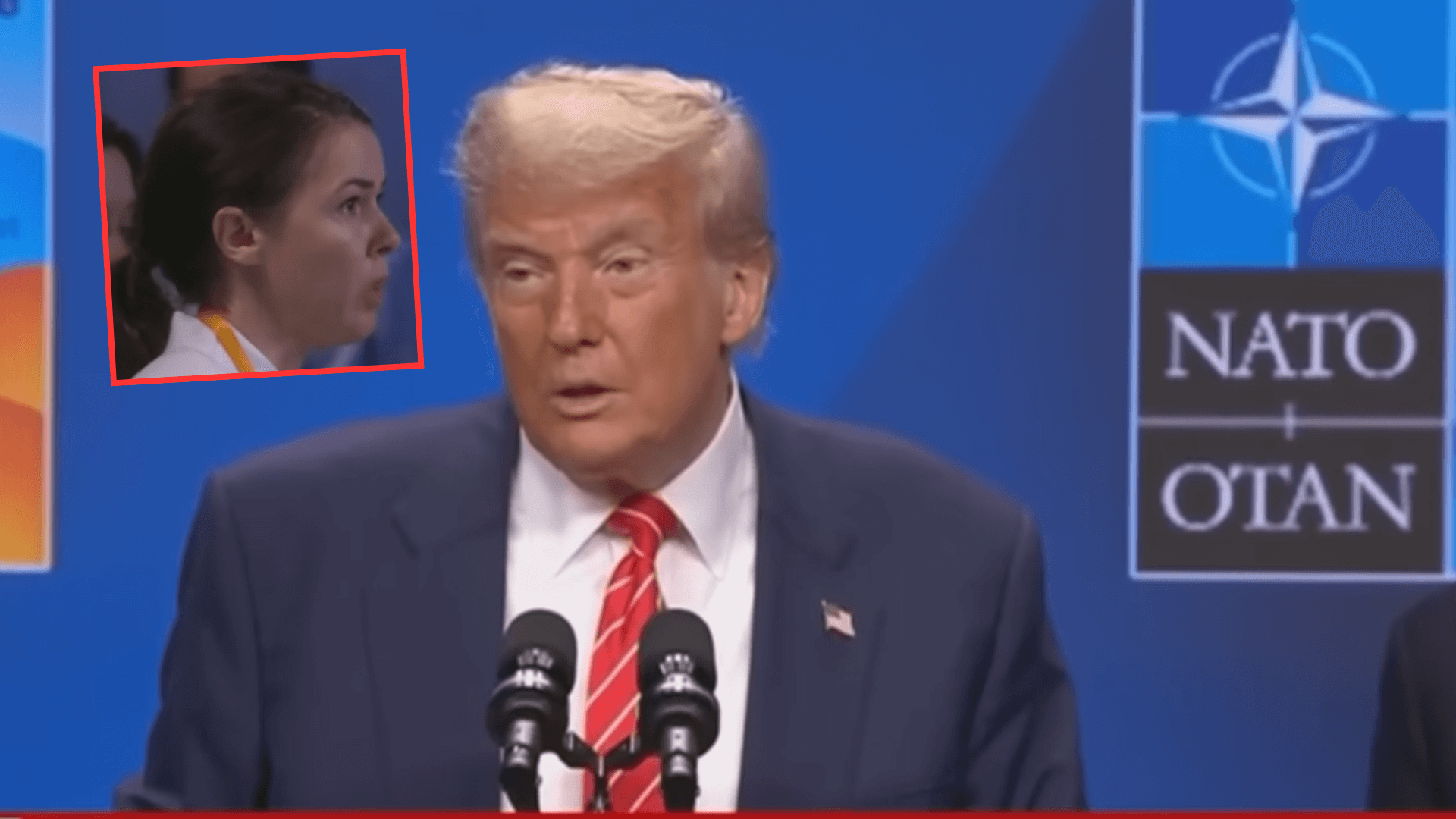 Ukraińska dziennikarka zadała pytanie, Trump zaczął ją przesłuchiwać. „Czy twój mąż jest żołnierzem?”