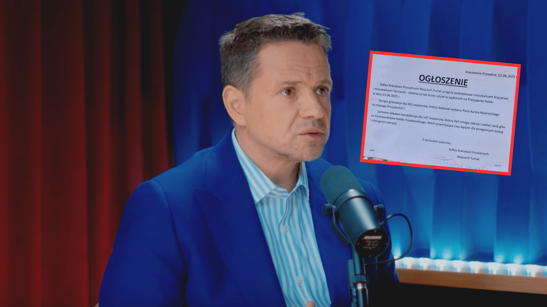 Co za żenada! Sołtys skomentował wyniki wyborów i TAK napisał o wyborcach Trzaskowskiego. „Składam kondolencje”