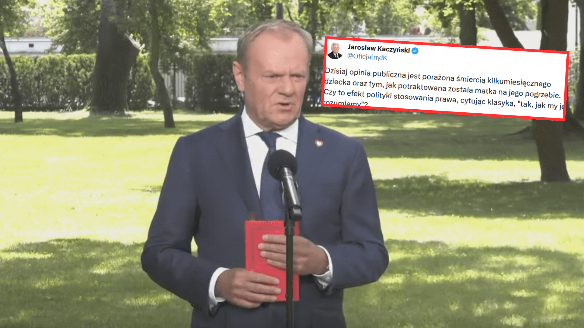 Prezes nie wytrzymał, od razu odpowiedział premierowi. „Nie szukajcie tematów zastępczych”