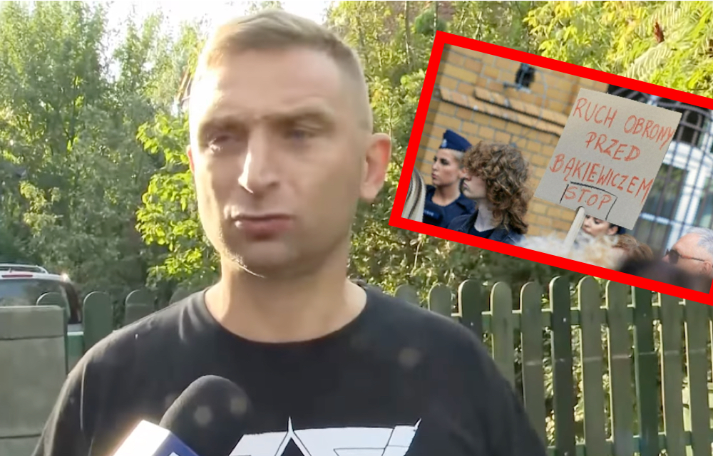 Pogonili Bąkiewicza, mieszkańcy Bogatyni pokazali moc! „Wracaj do domu”