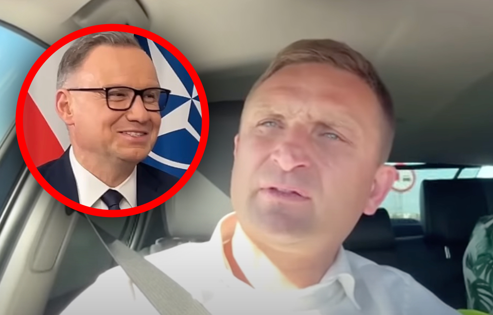 Bąkiewicz przerwał milczenie! Zrobił z siebie ofiarę i wylewnie dziękował Dudzie. „Stanął pan w obronie prawdy”