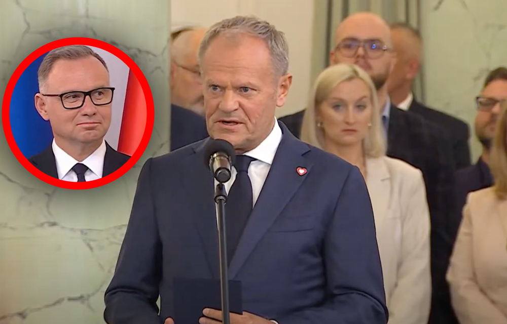 Tusk się nie patyczkował! Przyszedł do Pałacu i powiedział TE słowa w obecności Dudy. „Usłyszał prawdę”