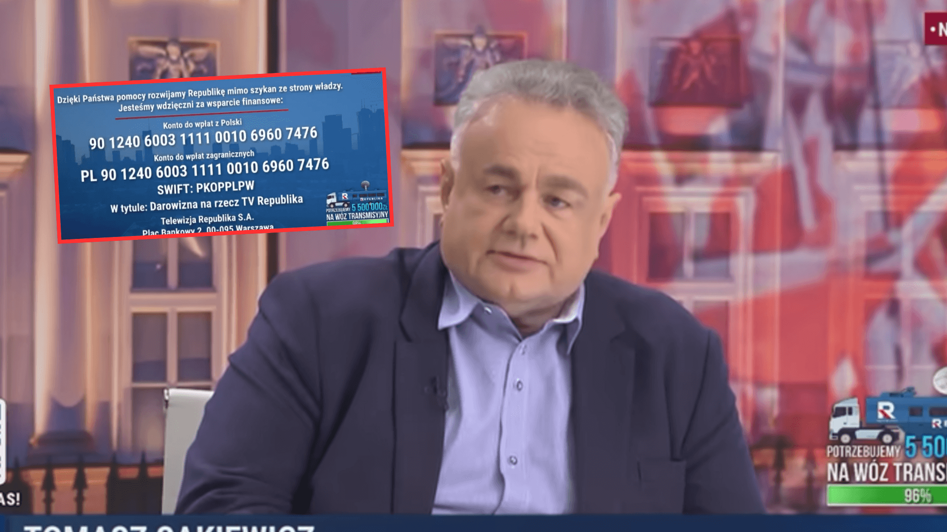 TV Republika znów prosi o kasę, cóż za dramatyczny ton! „Chcą zablokować konta”