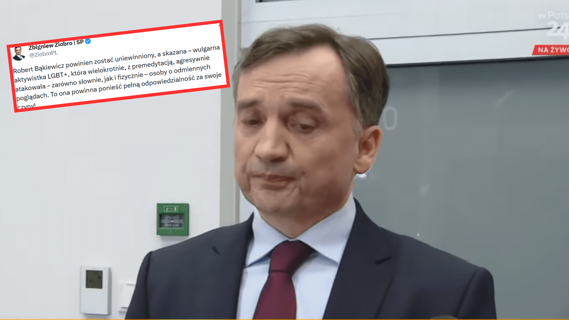 Duda ułaskawił Bąkiewicza, a Ziobro… zdziwiony. Ma pretensje do prezydenta! „Z niedowierzaniem przyjąłem…”