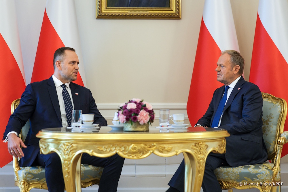 Nawrocki i Tusk wyjaśnili sobie kilka spraw. Ale wszyscy zwrócili uwagę na TEN moment. „Przypadków nie ma”