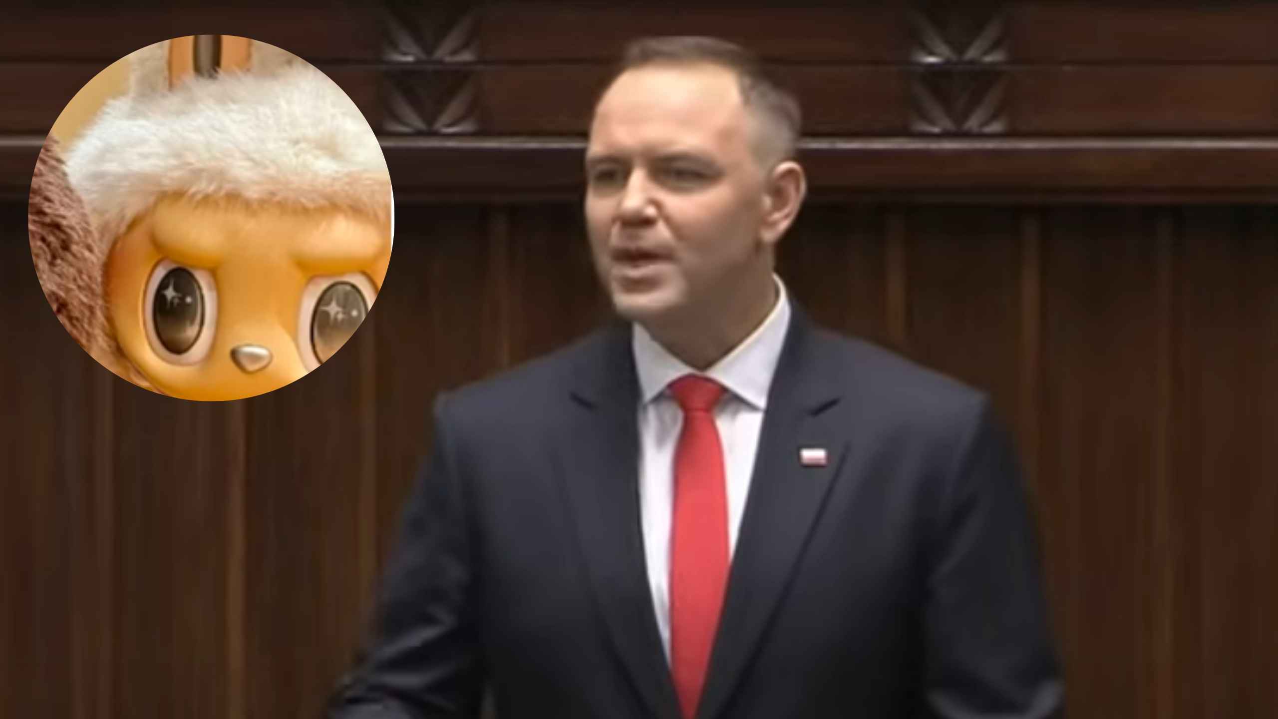 Nawrocki porównany do pluszaka na antenie TVP Info. Fani prezydenta rwą sobie włosy z głowy! „Są jak bracia”